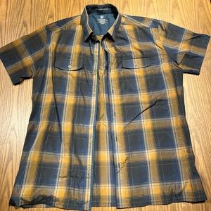 Kuhl Response Plaid Button up Short Sleeve